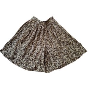 Vintage High-Waisted Culotte Shorts